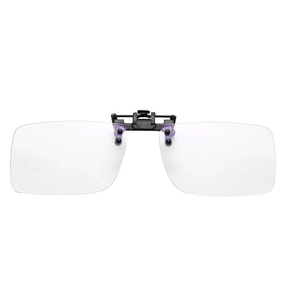 1pcs Clip On Blue Light Filter Blocking Glasses Office Computer Anti Blue Ray Clip On Eyeglasses UV Strain Relief For Women Men